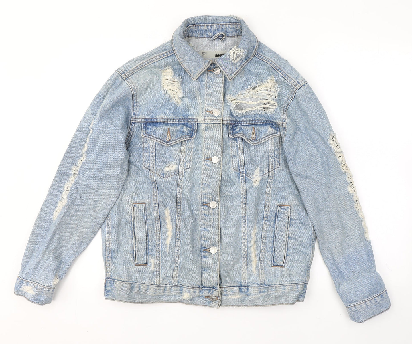 Womens UK Size 8 Topshop Blue Jacket