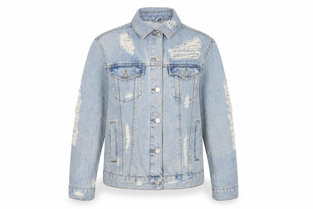 Womens UK Size 8 Topshop Blue Jacket