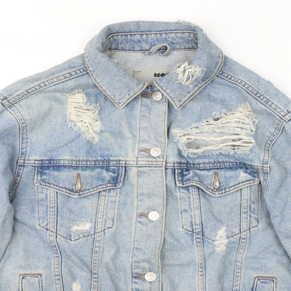 Womens UK Size 8 Topshop Blue Jacket