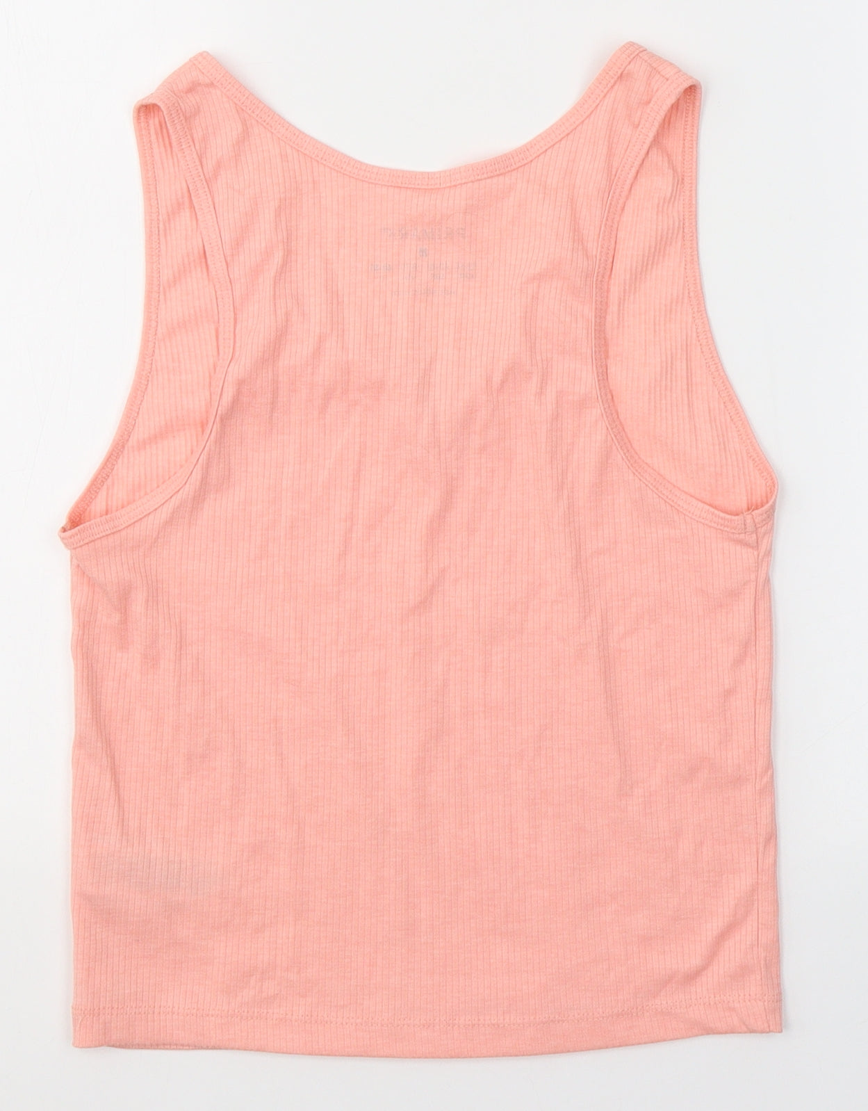 Primark Womens Pink  Polyester Jersey Tank Size M V-Neck