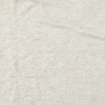 Bicalla Womens Beige  Viscose Jersey T-Shirt Size L Round Neck