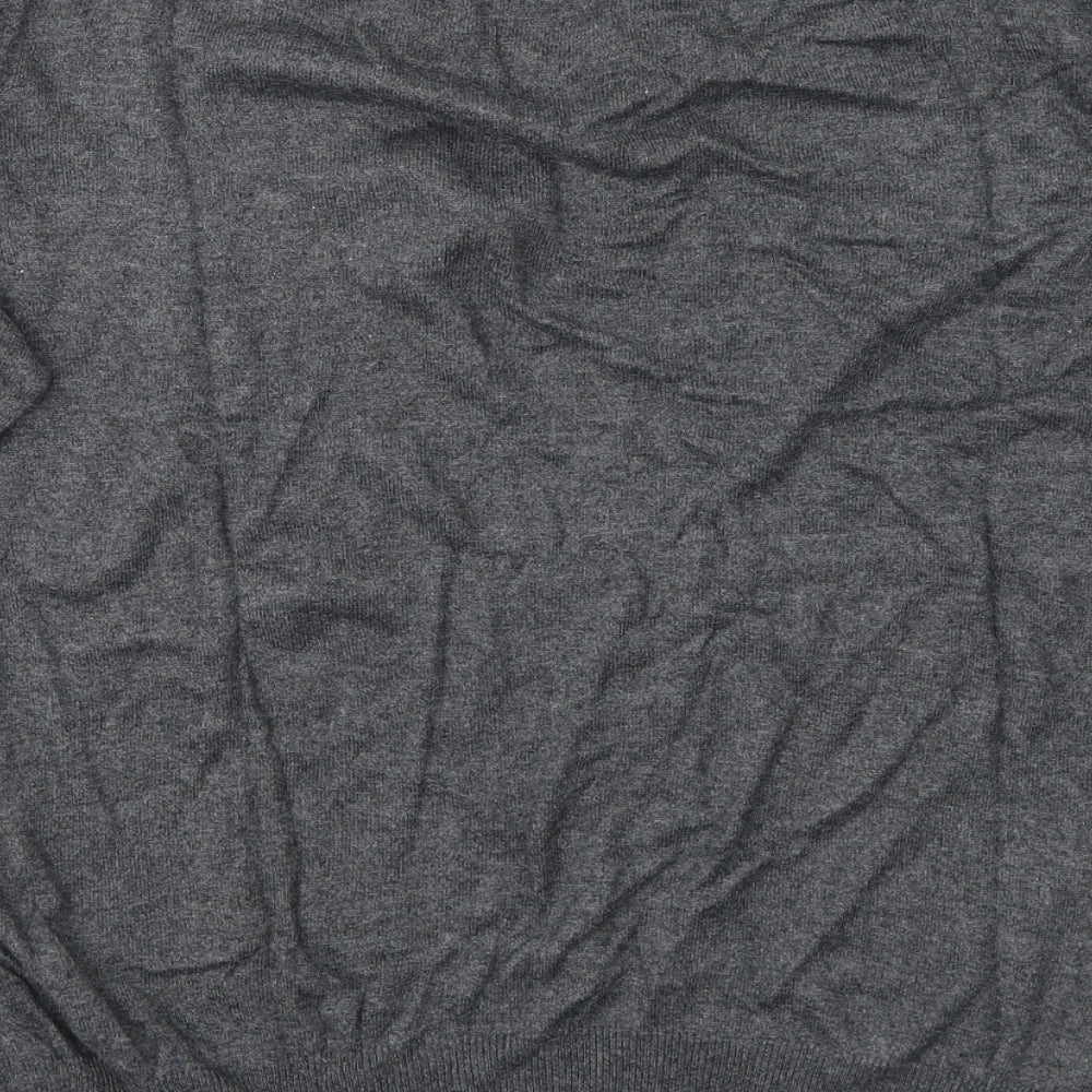 Mens UK Size L Marks and Spencer Grey Pullover Sweatshirt