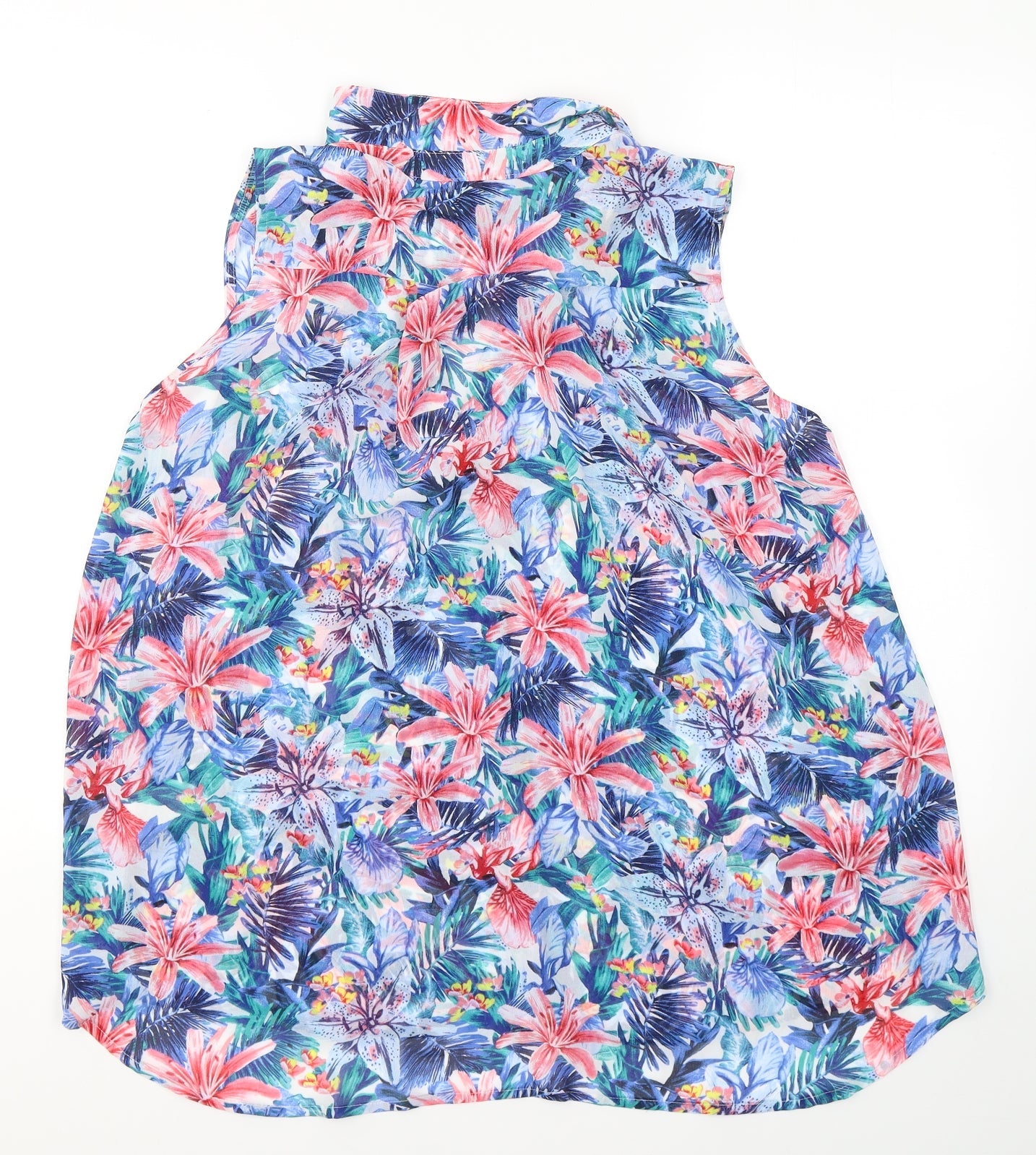 Womens UK Size 10 H&M Blue Camisole Blouse