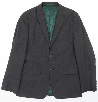 Mens UK Size 38 NEXT Regular Grey Suit Jacket