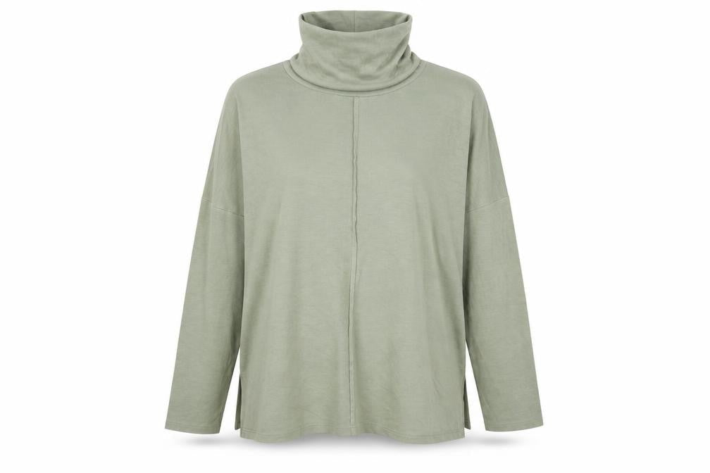 Primark Womens Green Roll Neck  Polyester Pullover Jumper Size 10