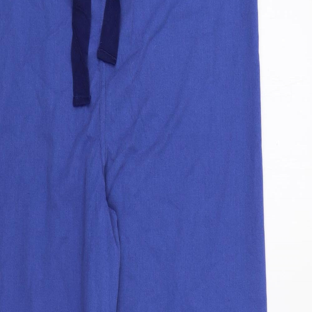 Womens UK Size S Preworn Regular Fit  Blue Trousers