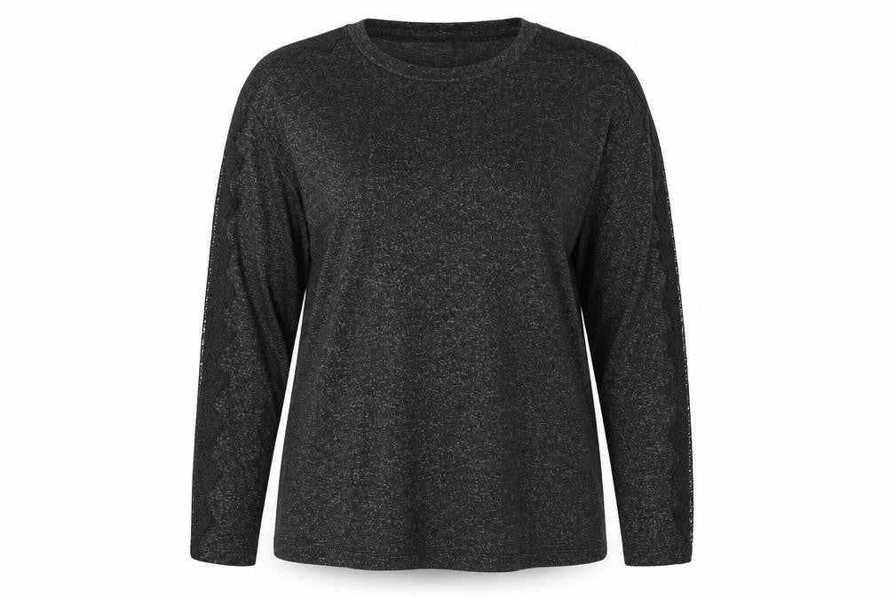 Womens UK Size L COIN 1804 Black Basic T-Shirt