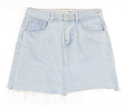 Womens UK Size 10 Denim Co A-Line Denim Skirt