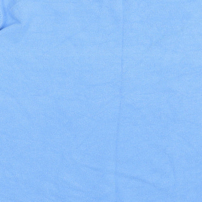 Paramour Womens Blue Round Neck  Viscose Pullover Jumper Size L