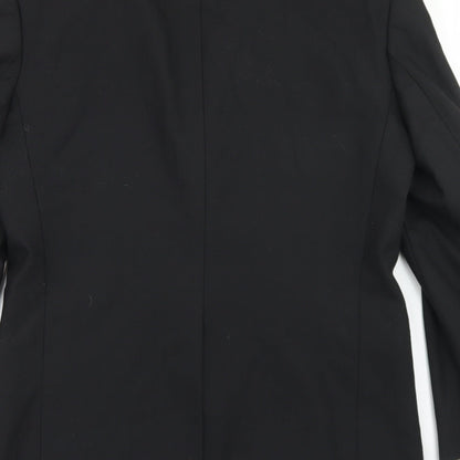 Mens UK Size 38 NEXT Regular Black Suit Jacket
