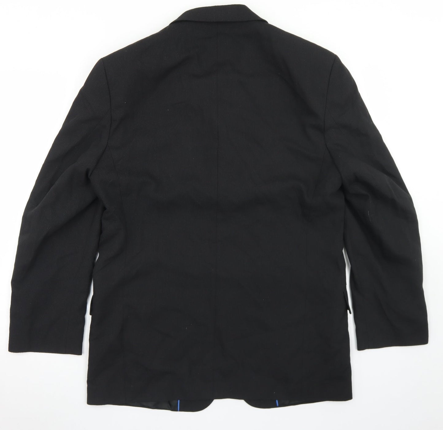 Mens UK Size 38 Willson Regular Black Suit Jacket
