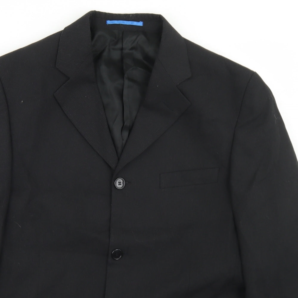 Mens UK Size 38 Willson Regular Black Suit Jacket