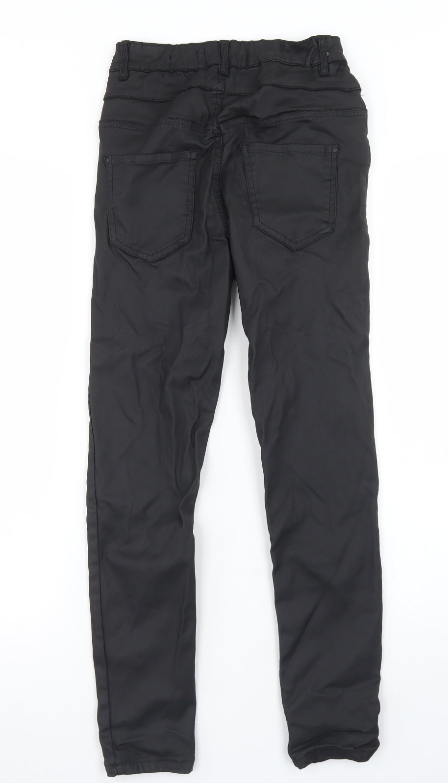 New Look Womens Black  Viscose Skinny Jeans Size 8 L24 in Regular Button