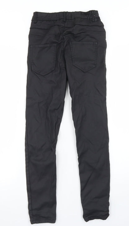 New Look Womens Black  Viscose Skinny Jeans Size 8 L24 in Regular Button