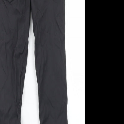 New Look Womens Black  Viscose Skinny Jeans Size 8 L24 in Regular Button