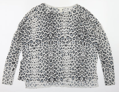 Womens UK Size XS H&M Grey Pullover Jumper