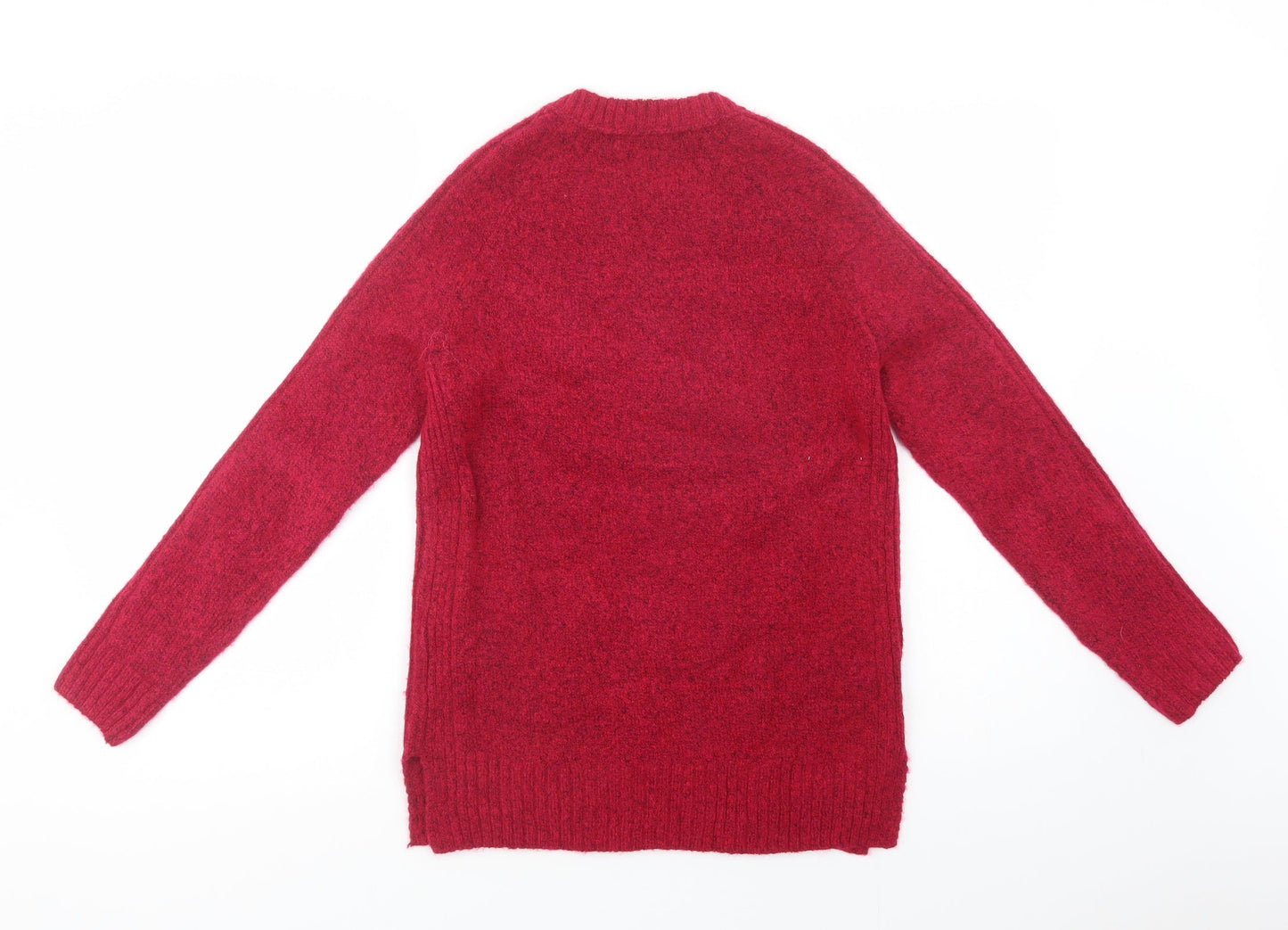 Womens UK Size XS Marks and Spencer Pink Pullover Jumper