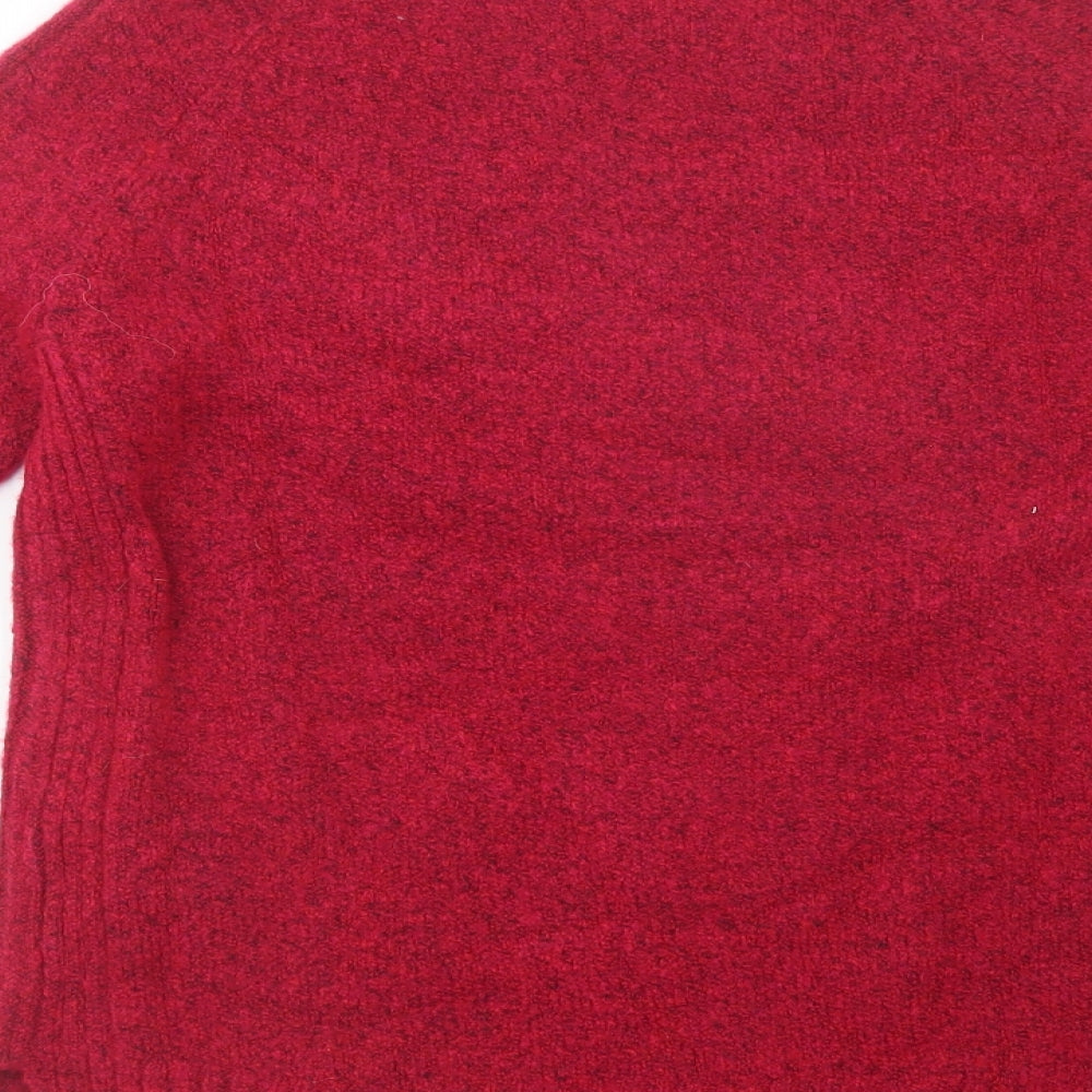 Womens UK Size XS Marks and Spencer Pink Pullover Jumper