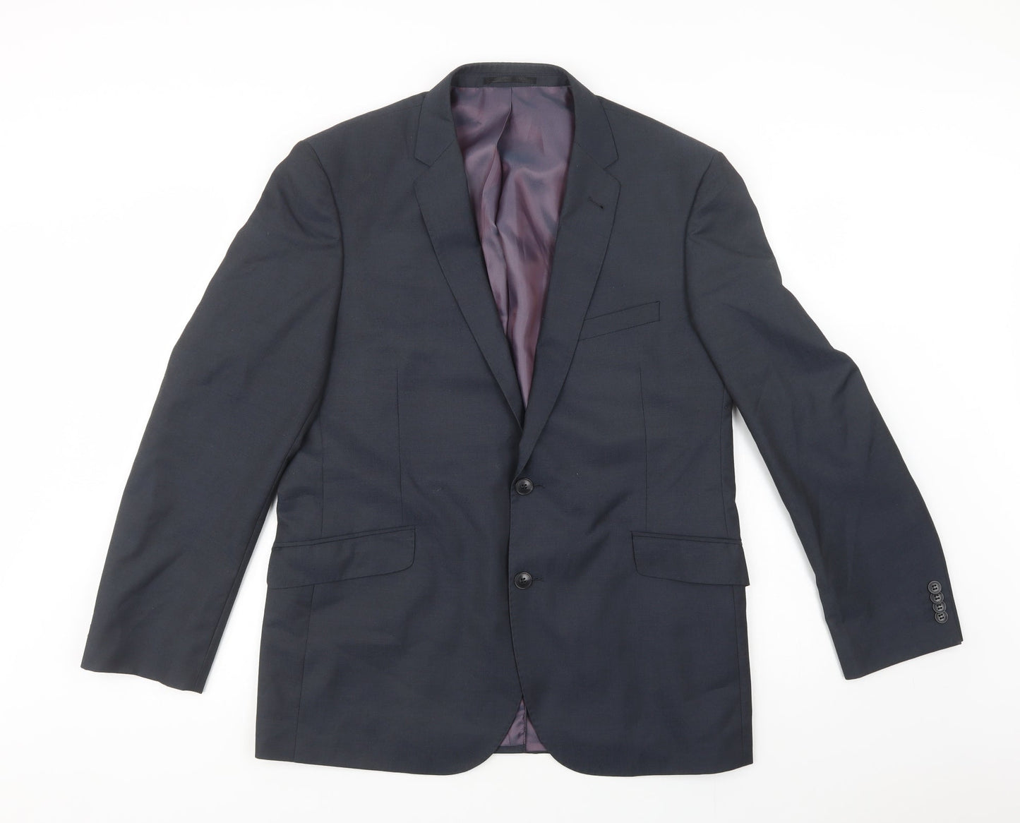 Mens UK Size 42 Matalan Blue Jacket