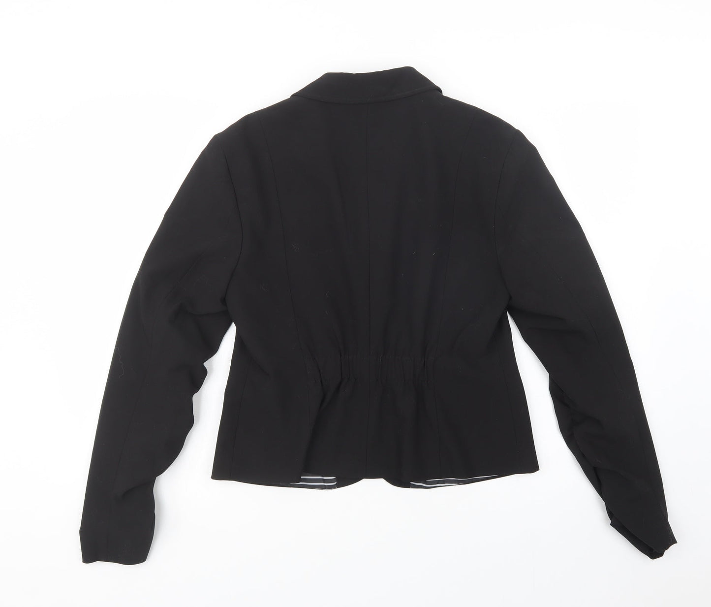 Fishb Womens Black   Jacket Blazer Size XL  Button