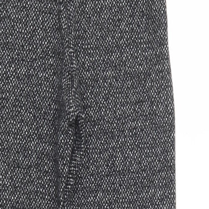 TU Womens Grey  Polyester Jegging Leggings Size 8 L29 in