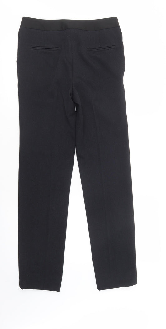 Womens UK Size 8 Papaya Regular Fit Dress Pants Blue Trousers