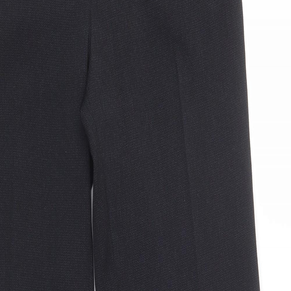 Womens UK Size 8 Papaya Regular Fit Dress Pants Blue Trousers