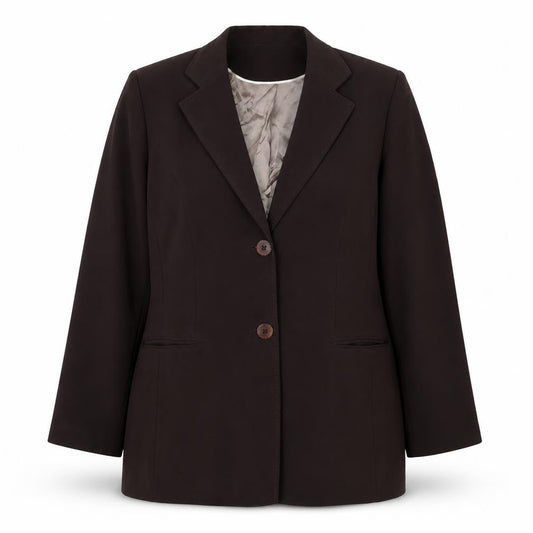 Womens UK Size 16 Ann Harvey Regular Brown Suit Jacket
