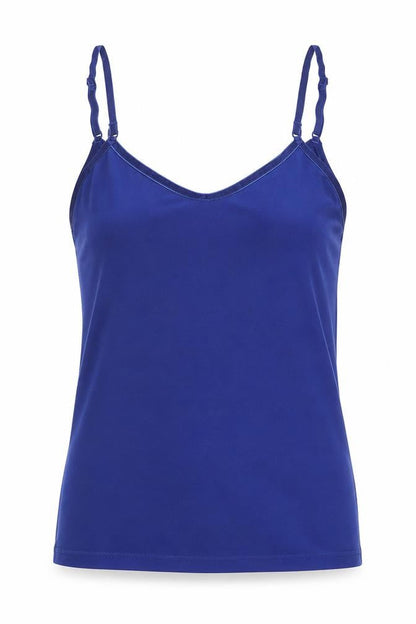Womens UK Size 10 Atmosphere Blue Basic Tank