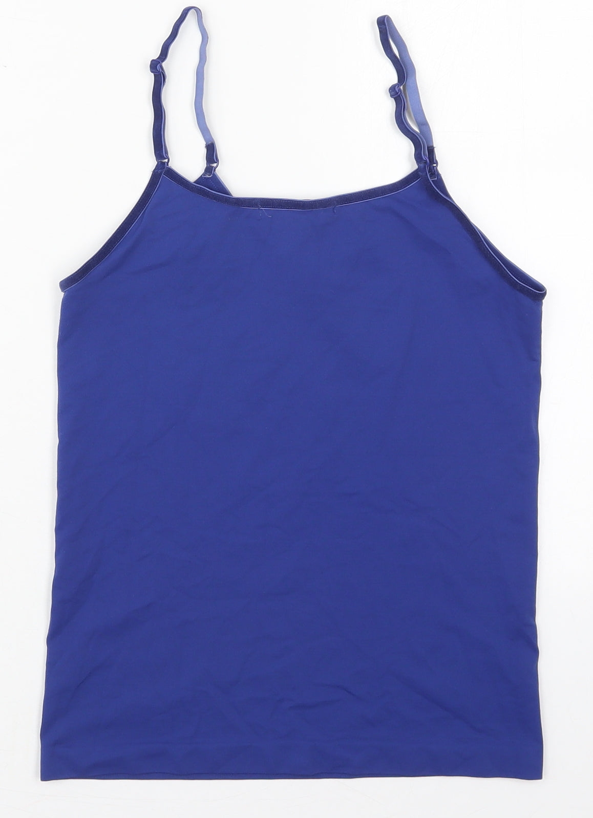 Womens UK Size 10 Atmosphere Blue Basic Tank