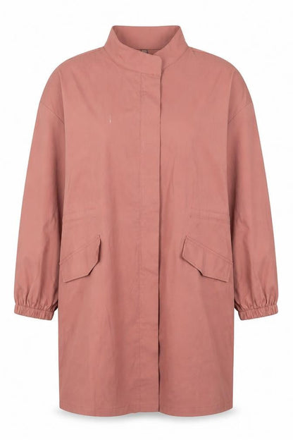 Womens UK Size 3XL SheIn Pink Overcoat