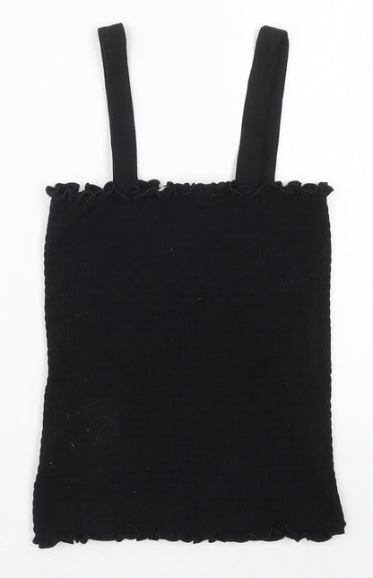 Womens UK Size 10 Michelle Keegan Black Basic Tank