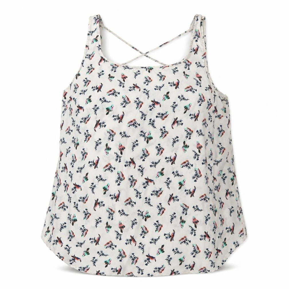 Womens UK Size 10 Atmosphere White Basic Tank