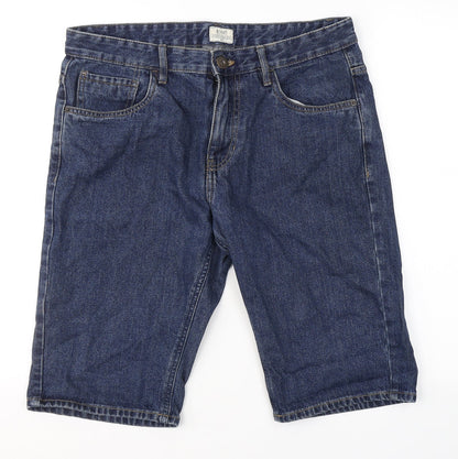 ACW 85  Mens Blue  Cotton Boyfriend Jeans Size 32 in  Regular Button