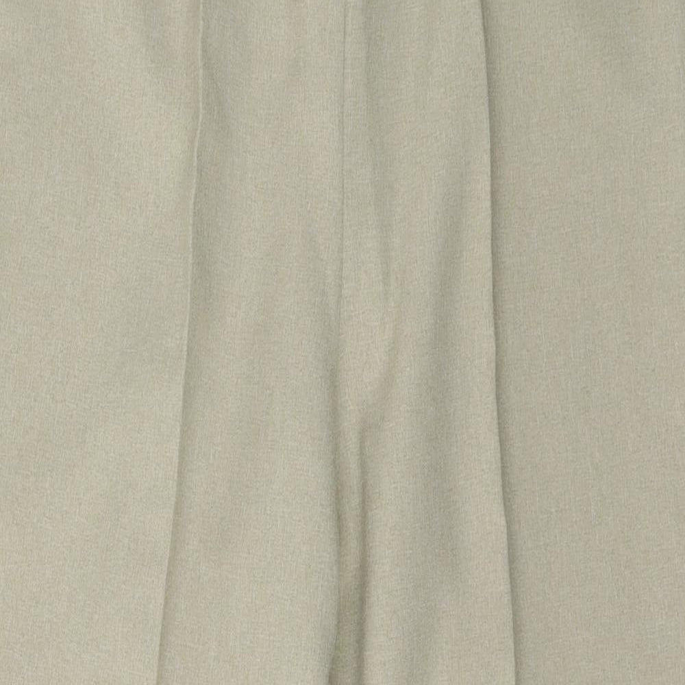 Womens UK Size 12 BM Regular Fit  Beige Trousers