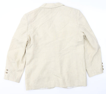 Womens UK Size 14 Anne Brooks Beige Jacket