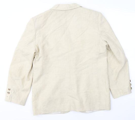 Womens UK Size 14 Anne Brooks Beige Jacket