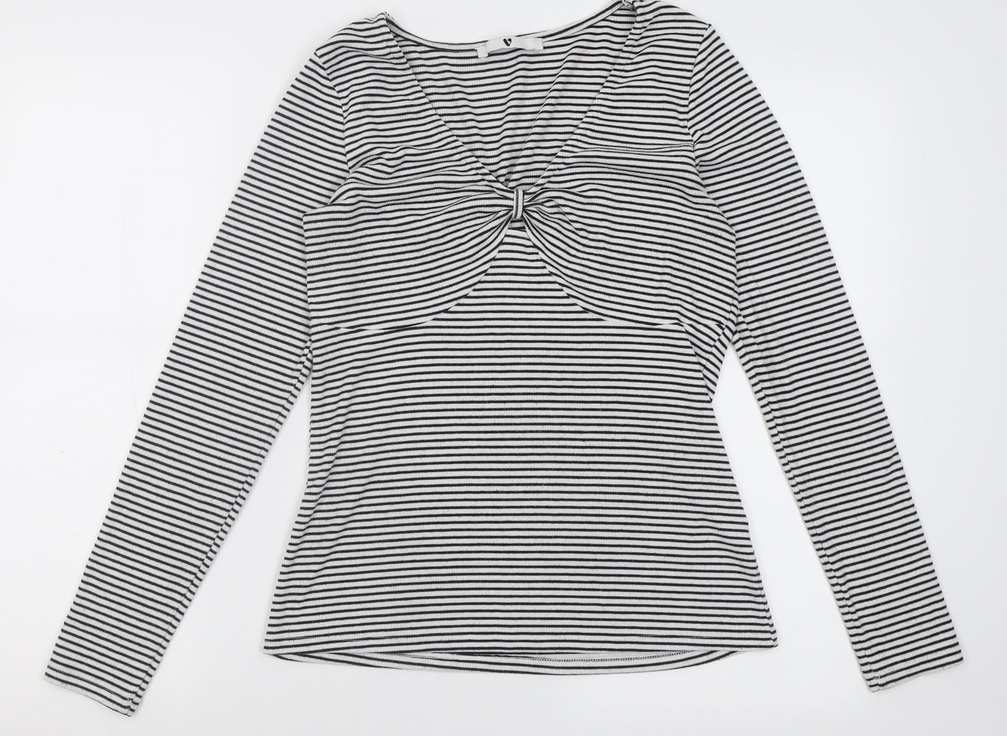 Womens UK Size 12 Very White Basic T-Shirt