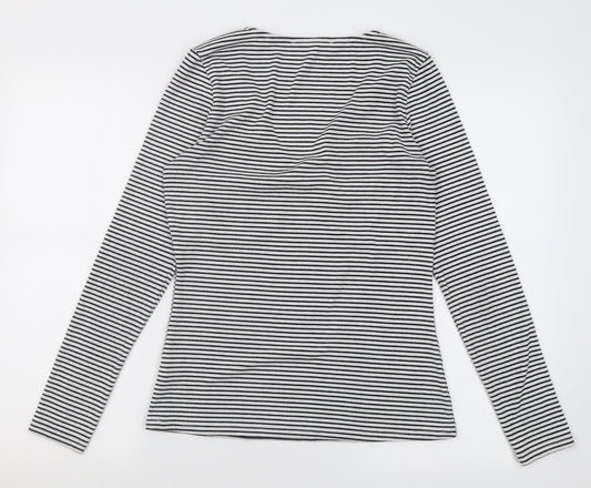 Womens UK Size 12 Very White Basic T-Shirt