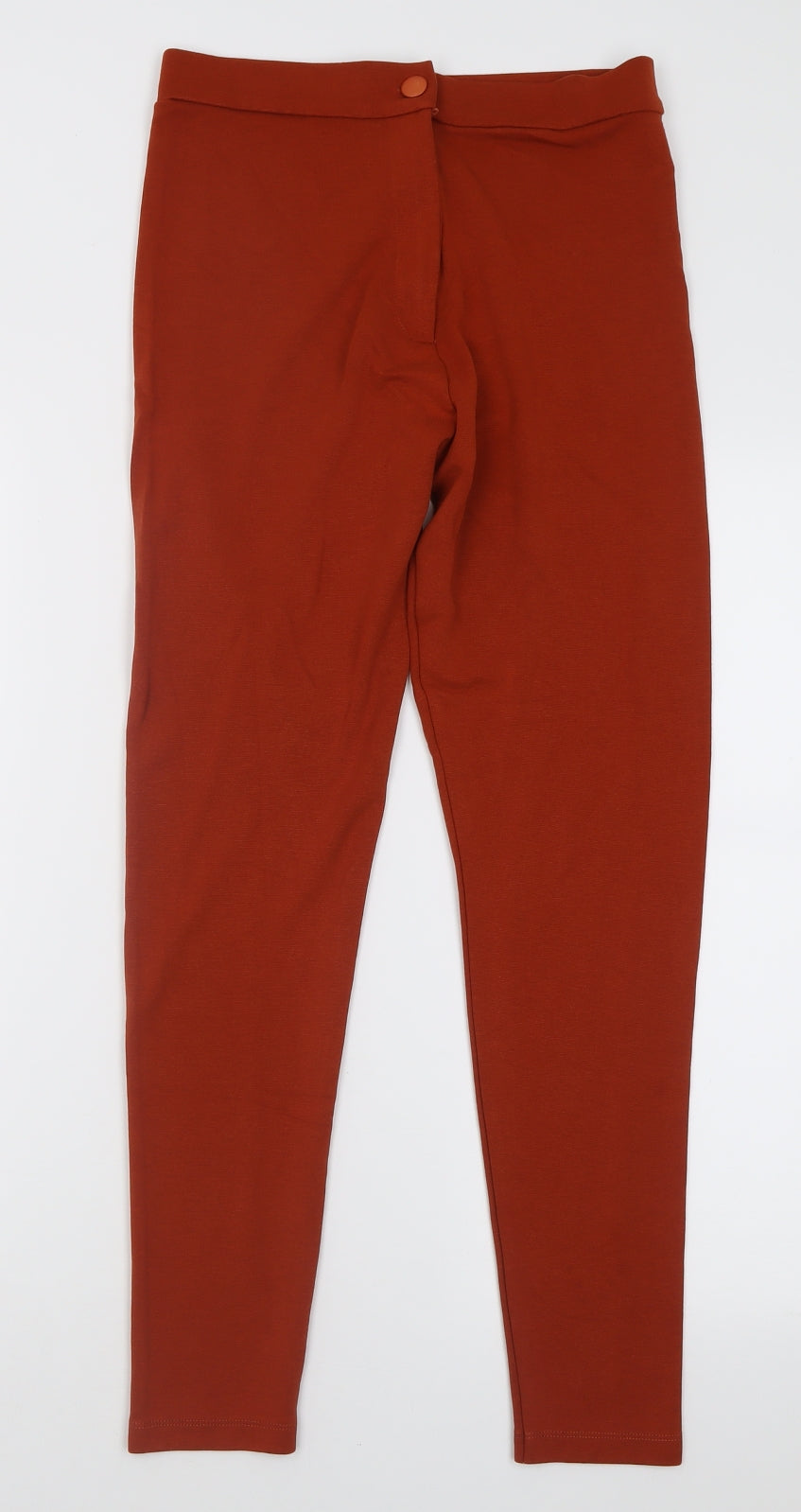 Womens UK Size 12 ASOS Regular Fit  Orange Trousers