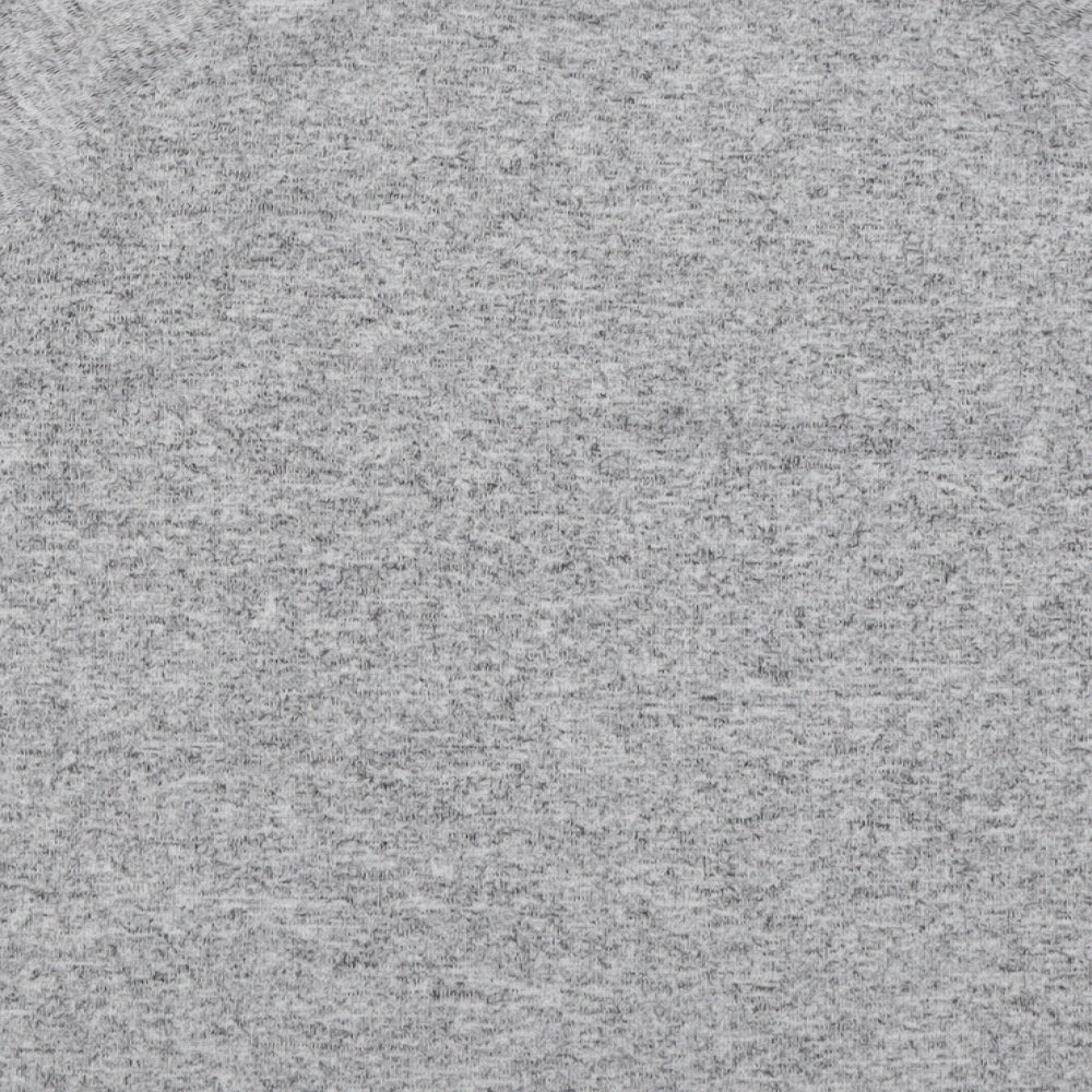 Primark Womens Grey Crew Neck  Polyester Pullover Jumper Size M