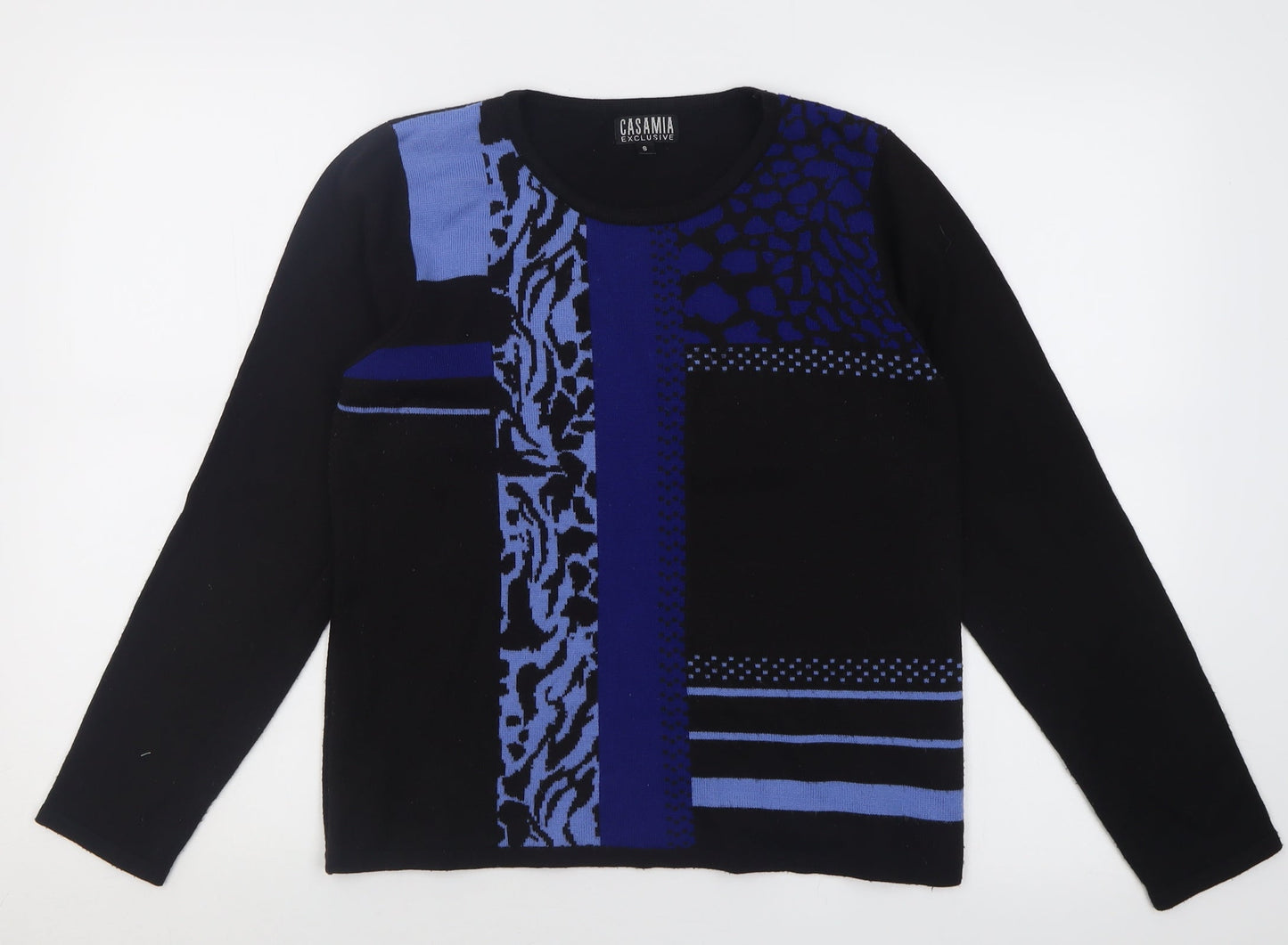 Womens UK Size S Casamia Blue Pullover Jumper