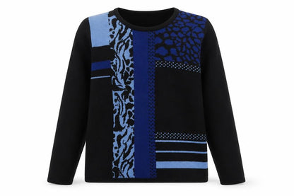 Womens UK Size S Casamia Blue Pullover Jumper