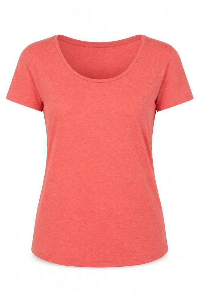 Womens UK Size 8 Very Pink Basic T-Shirt