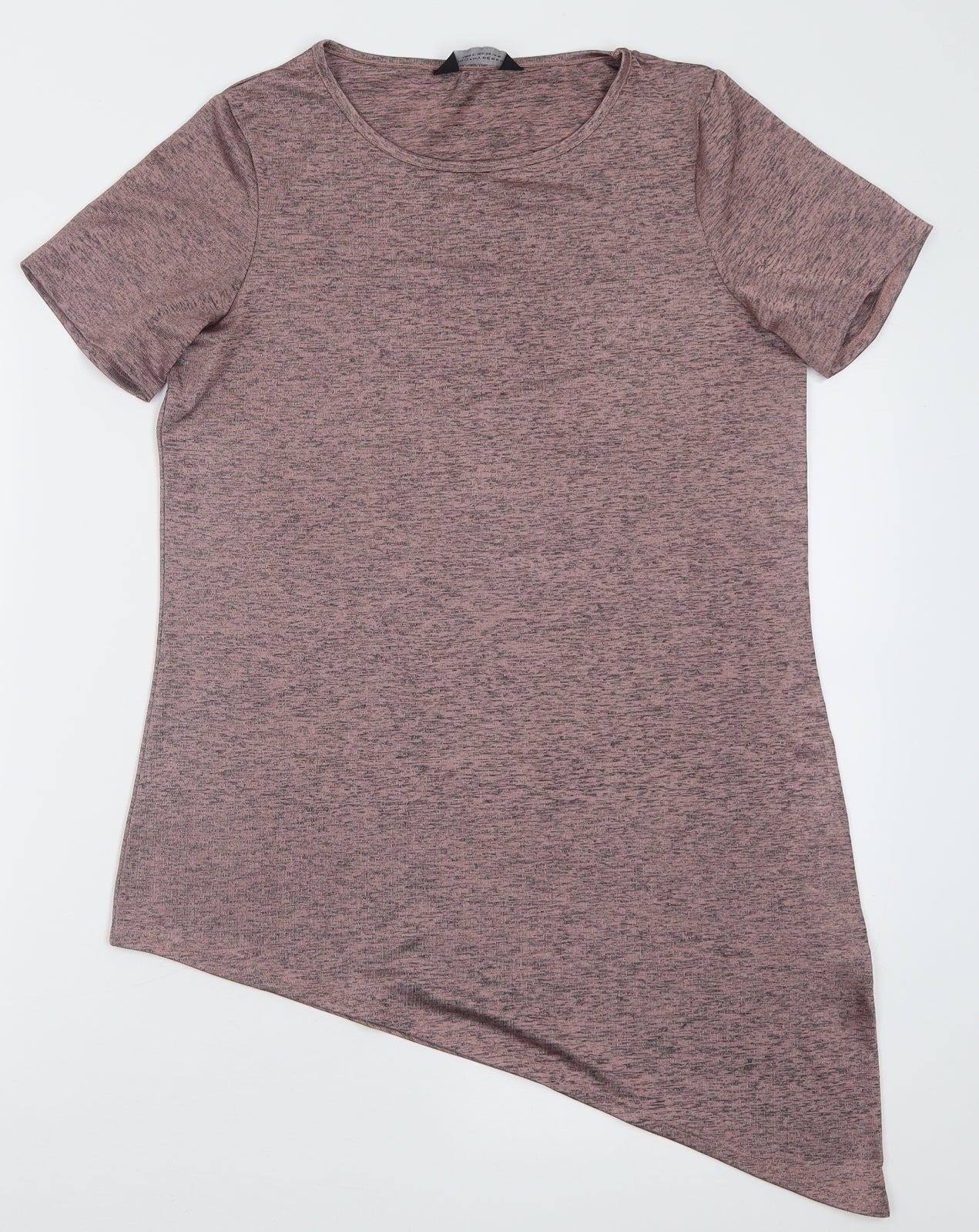Womens UK Size 10 Dorothy Perkins Pink Basic T-Shirt