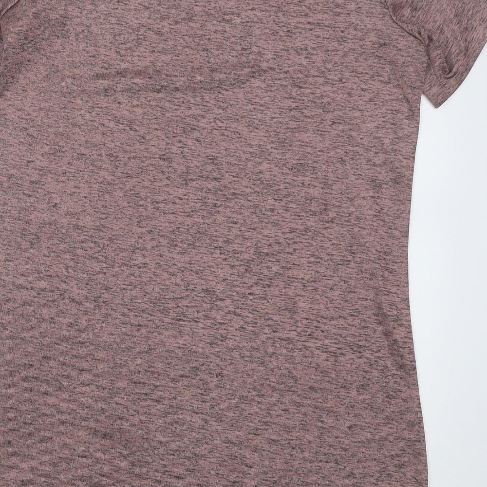 Womens UK Size 10 Dorothy Perkins Pink Basic T-Shirt