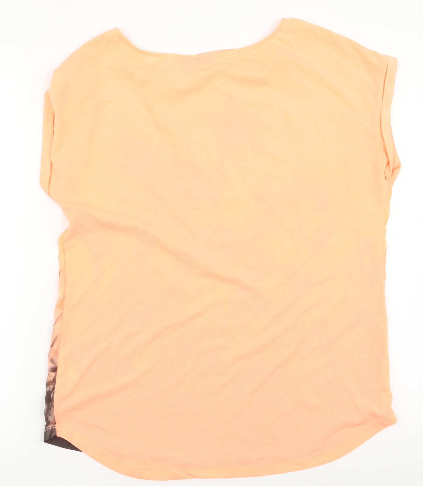 Womens UK Size L Mexx Orange Jersey Blouse
