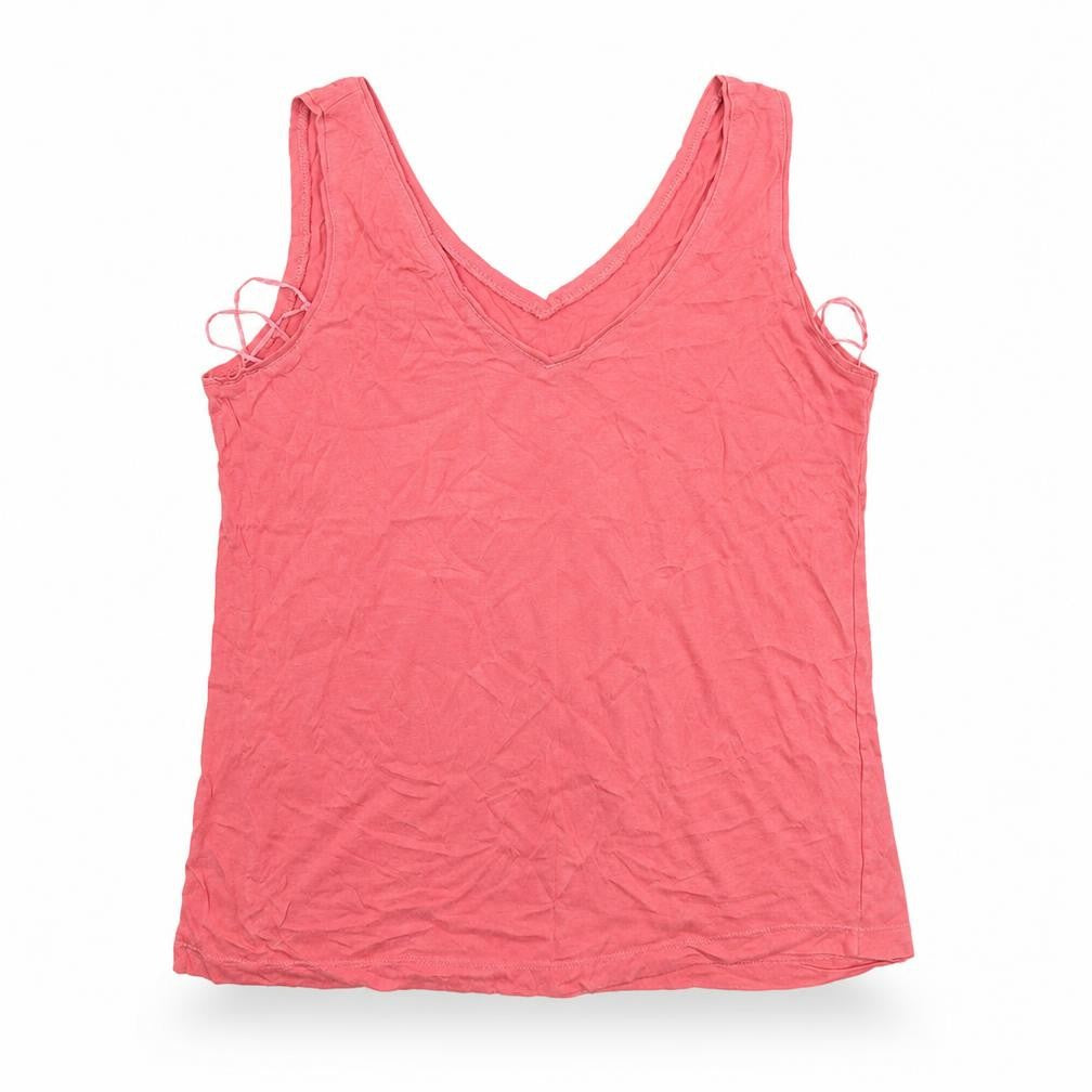 Womens UK Size 14 F&F Pink Basic Tank