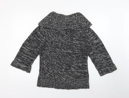 Womens UK Size 10 Evie Grey Pullover Jumper