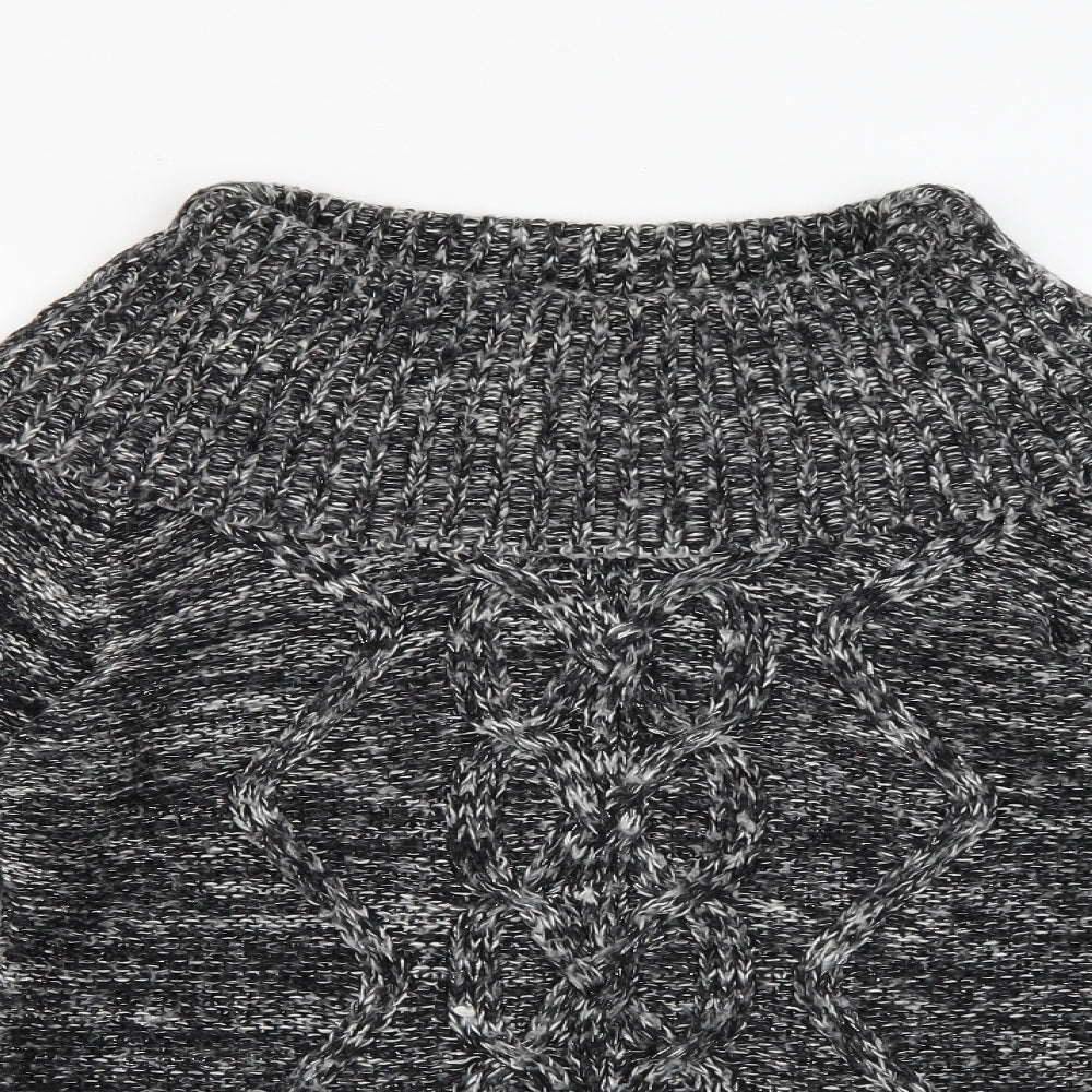Womens UK Size 10 Evie Grey Pullover Jumper